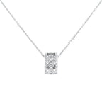 [Clover Jewelry]PARENTESI-HALSKETTE SILBER DIAMANT