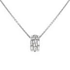 [Clover Jewelry]PARENTESI NECKLACE SILVER