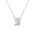 [Clover Jewelry]LIENS EVIDENCE DIAMOND PAVED NECKLACE