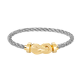 [Clover Jewelry]CHANCE LARGE 8 FIGURE BUCKLE NO DIAMOND BRACELET GOLD