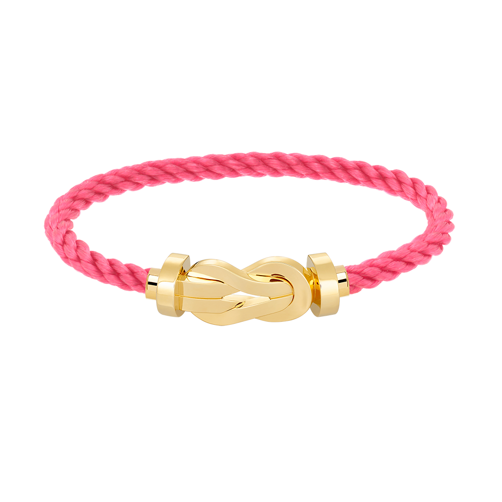 [Clover Jewelry]CHANCE LARGE 8 FIGURE BUCKLE NO DIAMOND BRACELET GOLD