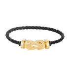 [Clover Jewelry]CHANCE LARGE 8 FIGURE BUCKLE NO DIAMOND BRACELET GOLD