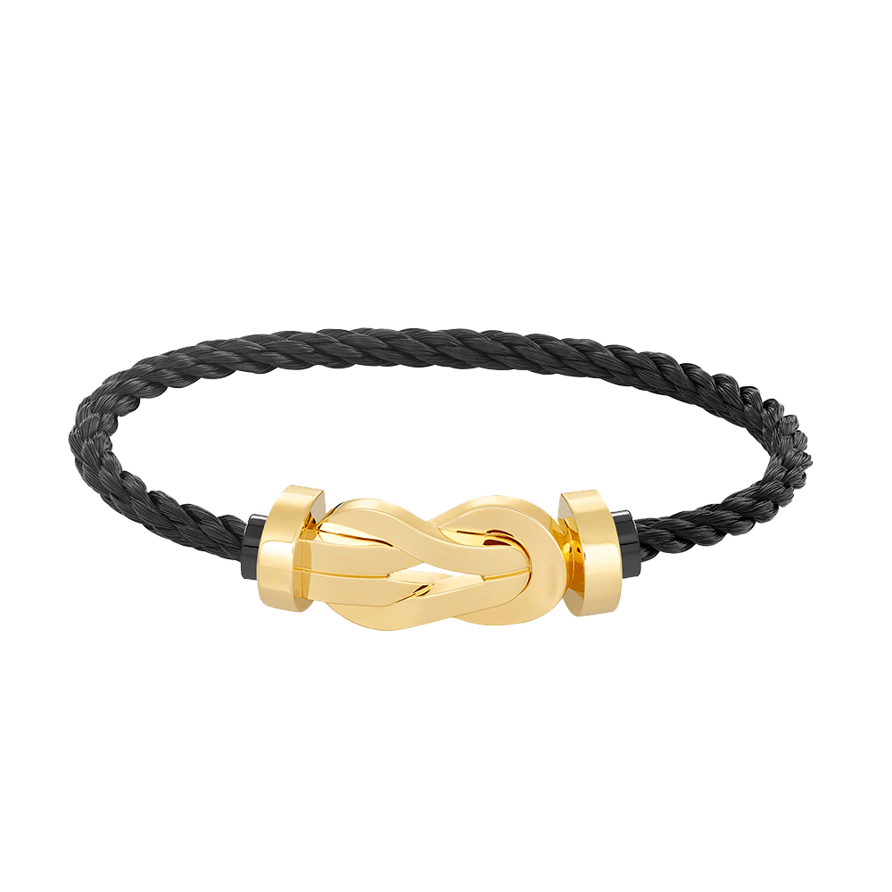 [Clover Jewelry]CHANCE LARGE 8 FIGURE BUCKLE NO DIAMOND BRACELET GOLD