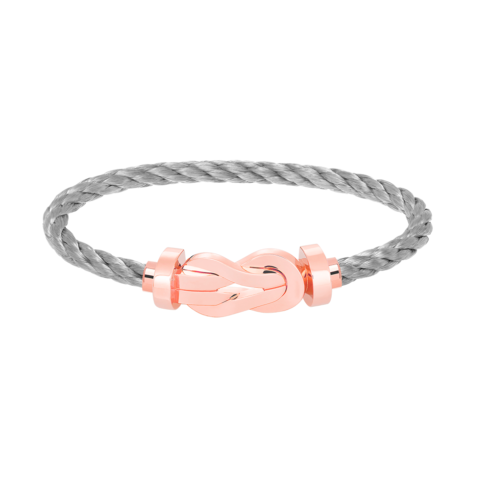 [Clover Jewelry]CHANCE LARGE 8 FIGURE BUCKLE NO DIAMOND BRACELET ROSE GOLD
