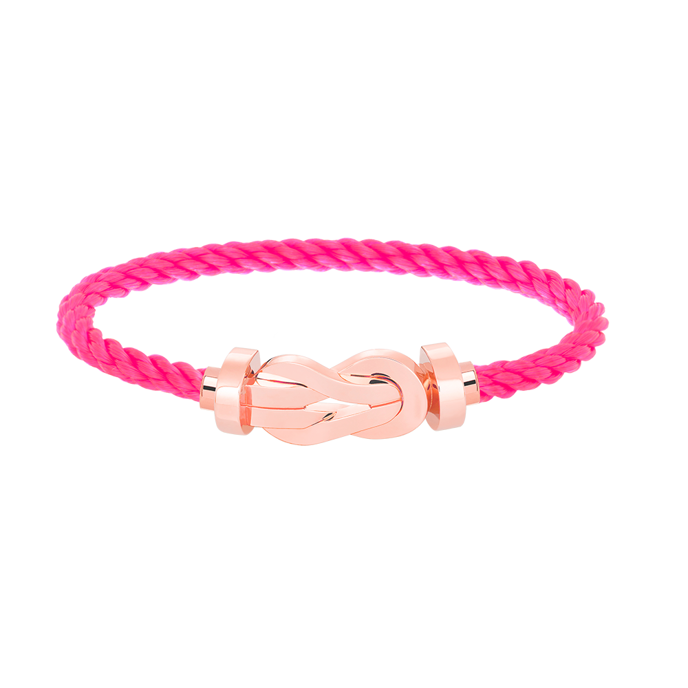 [Clover Jewelry]CHANCE LARGE 8 FIGURE BUCKLE NO DIAMOND BRACELET ROSE GOLD