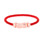 [Clover Jewelry]CHANCE LARGE 8 FIGURE BUCKLE NO DIAMOND BRACELET ROSE GOLD