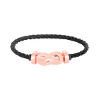 [Clover Jewelry]CHANCE LARGE 8 FIGURE BUCKLE NO DIAMOND BRACELET ROSE GOLD