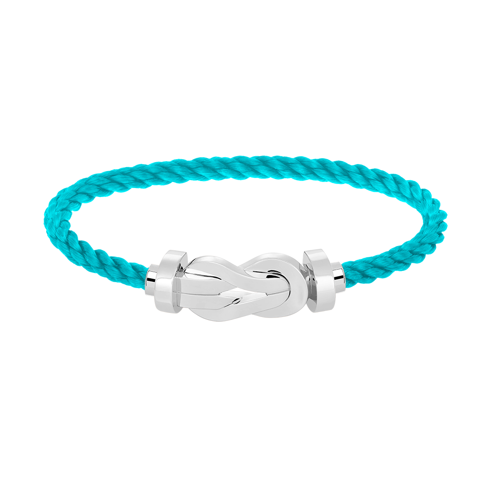 [Clover Jewelry]CHANCE LARGE 8 FIGURE BUCKLE NO DIAMOND BRACELET SILVER