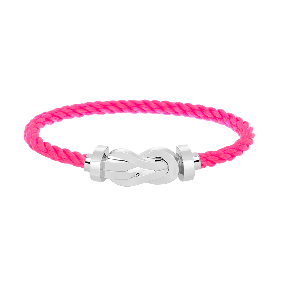[Clover Jewelry]CHANCE LARGE 8 FIGURE BUCKLE NO DIAMOND BRACELET SILVER