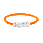 [Clover Jewelry]CHANCE LARGE 8 FIGURE BUCKLE NO DIAMOND BRACELET SILVER