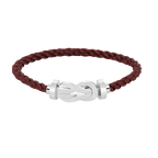 [Clover Jewelry]CHANCE LARGE 8 FIGURE BUCKLE NO DIAMOND BRACELET SILVER