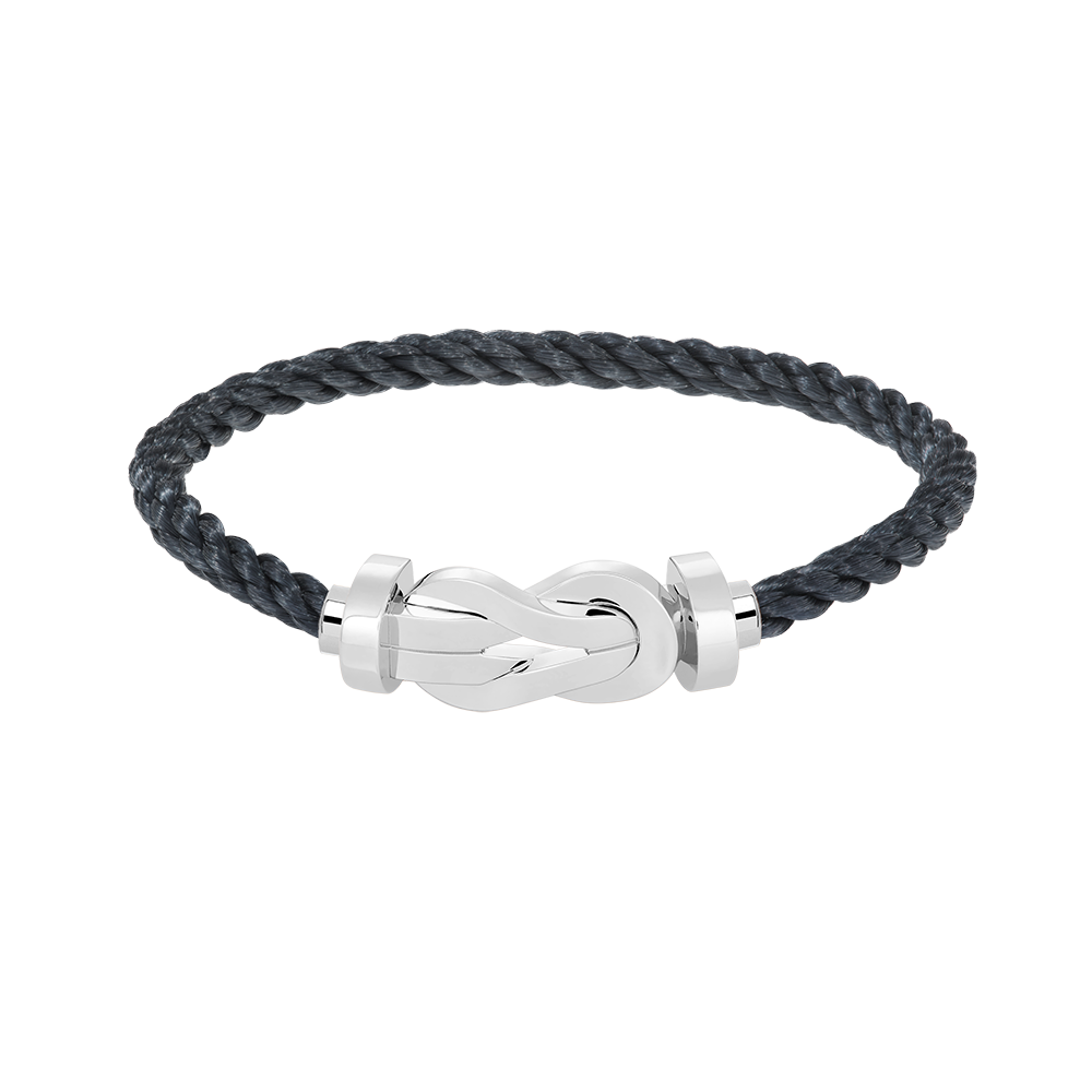 [Clover Jewelry]CHANCE LARGE 8 FIGURE BUCKLE NO DIAMOND BRACELET SILVER