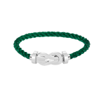 [Clover Jewelry]CHANCE LARGE 8 FIGURE BUCKLE NO DIAMOND BRACELET SILVER