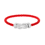 [Klee Schmuck]CHANCE GROSSES 8ER-SCHNALLEN-VOLLDIAMANTENARMBAND SILBER