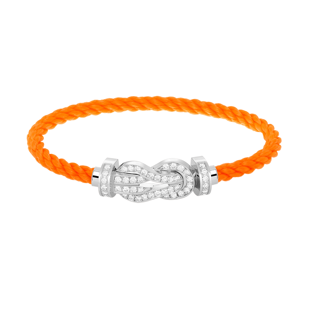 [Klee Schmuck]CHANCE GROSSES 8ER-SCHNALLEN-VOLLDIAMANTENARMBAND SILBER
