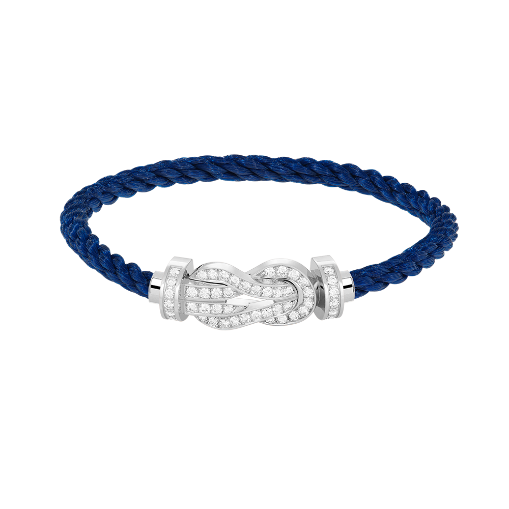 [Klee Schmuck]CHANCE GROSSES 8ER-SCHNALLEN-VOLLDIAMANTENARMBAND SILBER