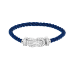 [Klee Schmuck]CHANCE GROSSES 8ER-SCHNALLEN-VOLLDIAMANTENARMBAND SILBER