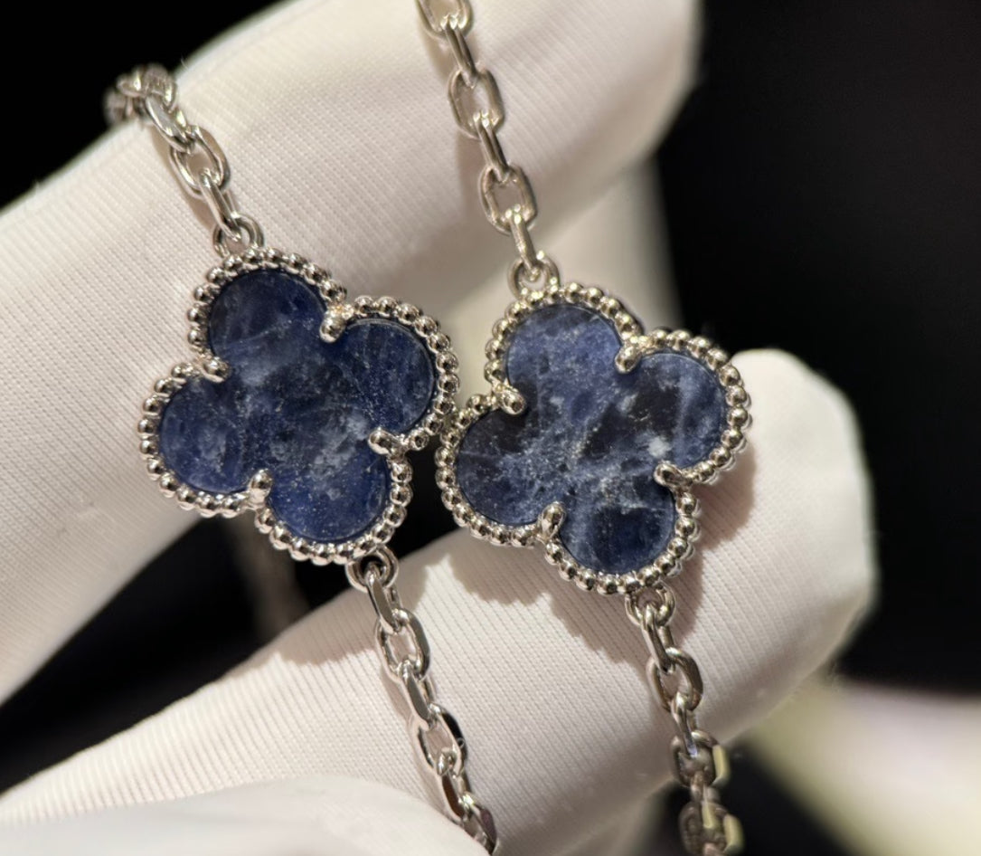 [Clover Jewelry]CLOVER 10 MOTIFS BIDE STONE NECKLACE