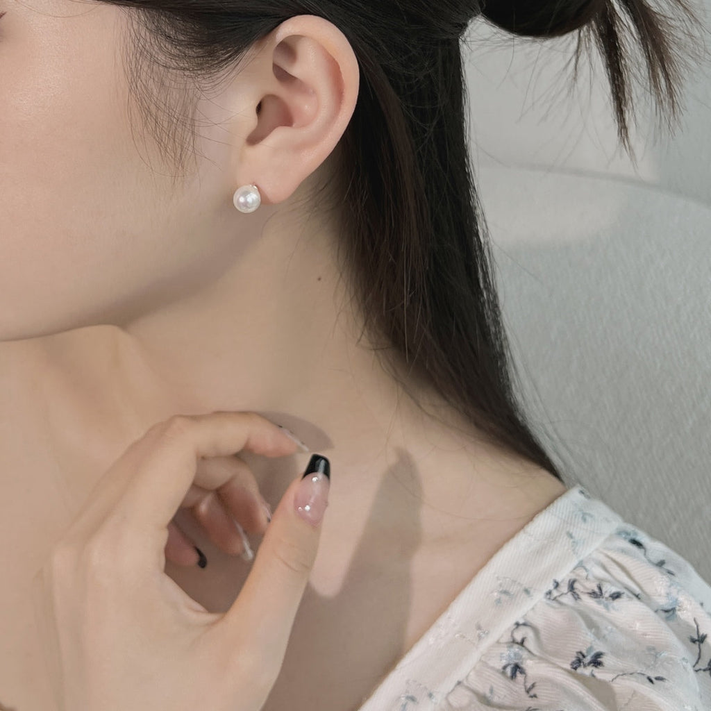 [クローバー・ジュエリー]繊細なパールピアス