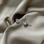 [Clover Jewelry]デイジーラウンド型ピアス