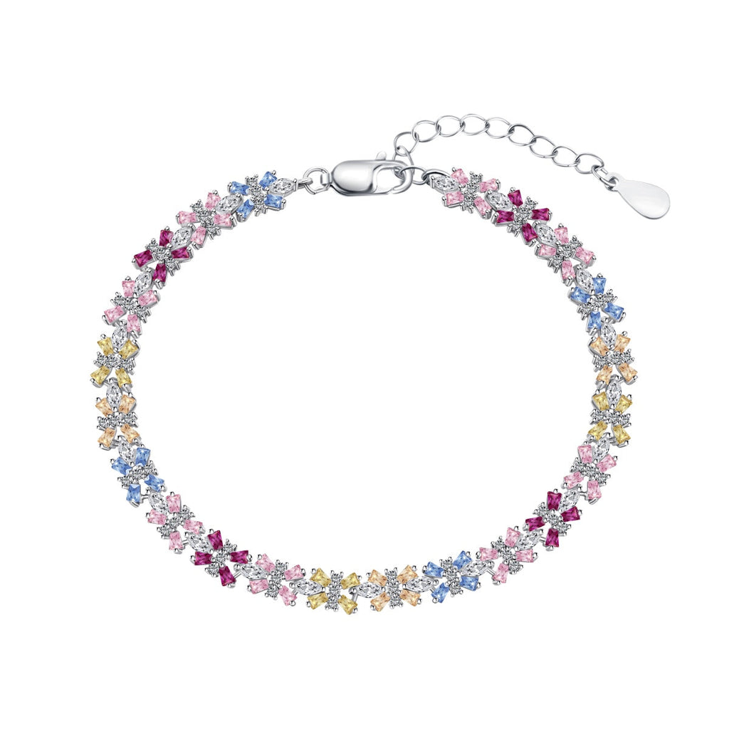 [Clover Jewelry]ユニークなカラフル蝶型パーティーブレスレット