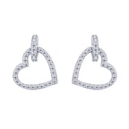 [Clover Jewelry]Dainty Heart Shape Earrings