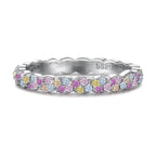 [Clover Jewelry]デイリーリング ラウンドカット 上品な輝き