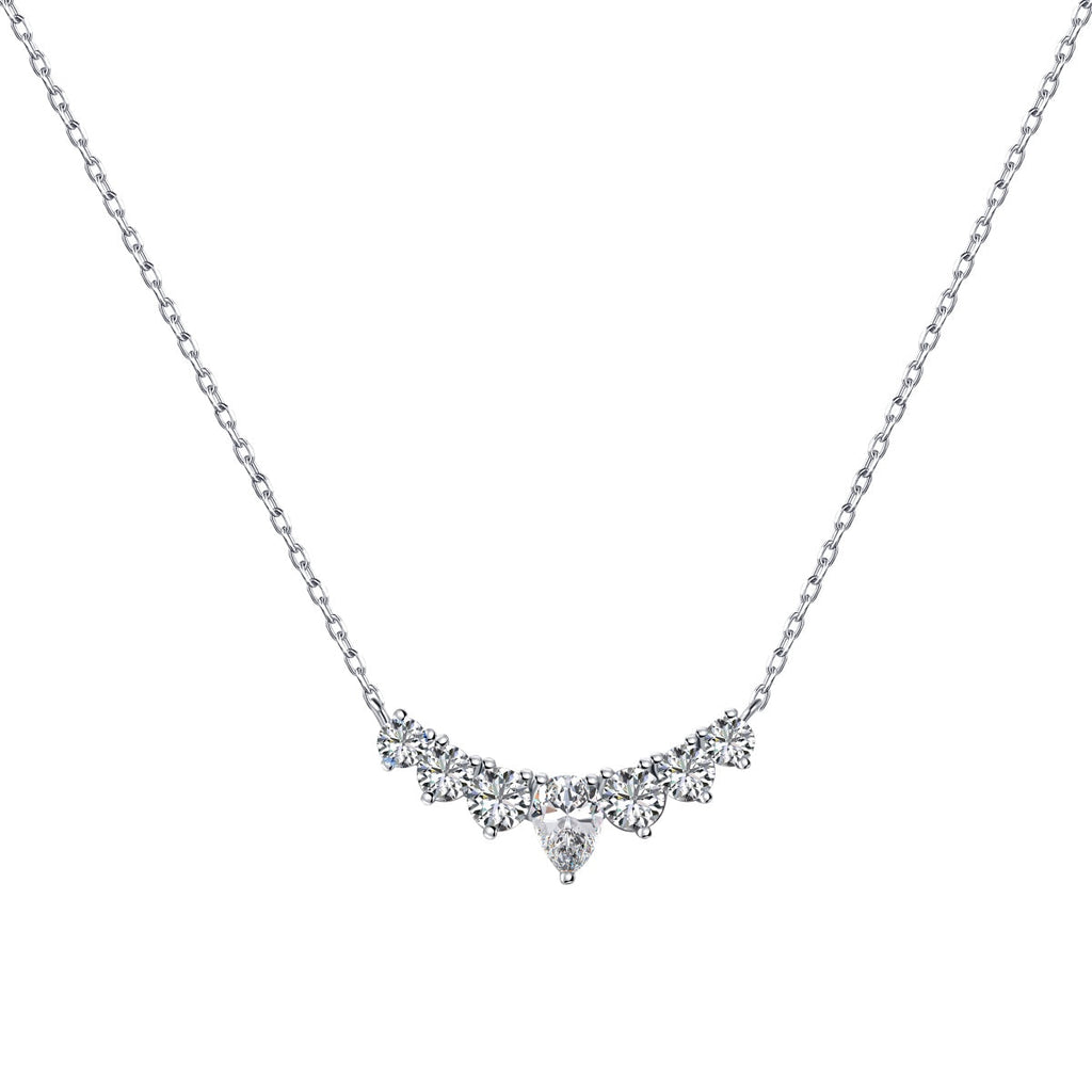 [Clover Jewelry]カラフルなハートネックレス