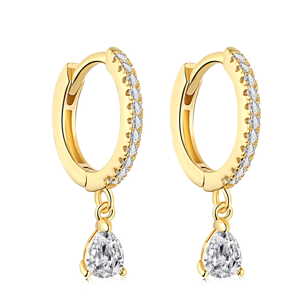 [Clover Jewelry] Luxuriöse geometrische Ohrhänger