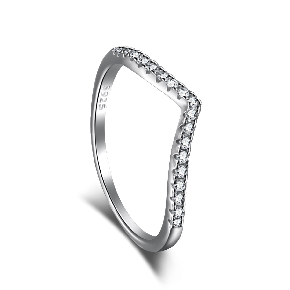 [Clover Jewelry]精巧なテニスバンドリング