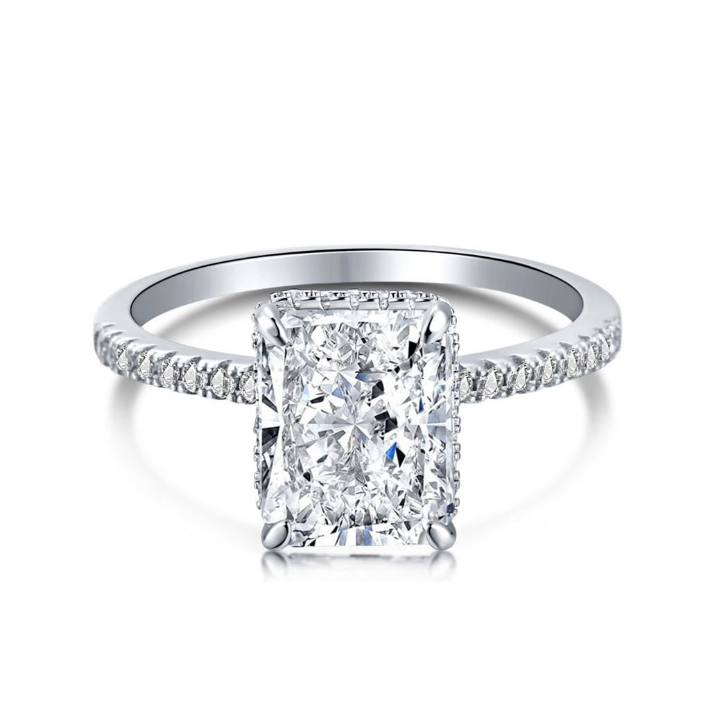 [Clover Jewelry]4.0 Karat luxuriöser Verlobungsring