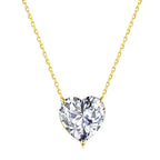 [Clover Jewelry]6.0カラット ラディアント ハートシェイプ ネックレス