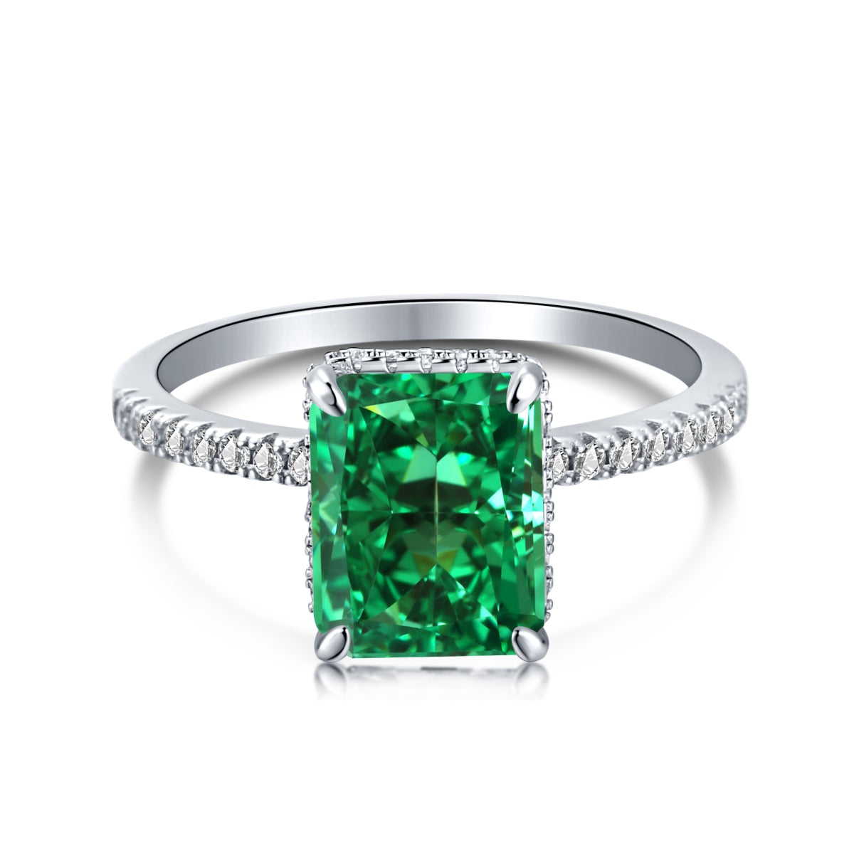 [Clover Jewelry]4.0 Karat luxuriöser Verlobungsring
