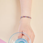 [Clover Jewelry]煌めく精巧なマルチカットパーティブレスレット