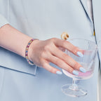 [Clover Jewelry]煌めく精巧なマルチカットパーティブレスレット