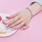[クローバー・ジュエリー]華やかなきらめきのマルチカットパーティーブレスレット