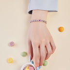 [Clover Jewelry]煌めくユニークなマルチシェイプデイリーブレスレット