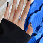 [Clover Jewelry]0.25カラット ラディアントロマンス ハートカット ラバーリング