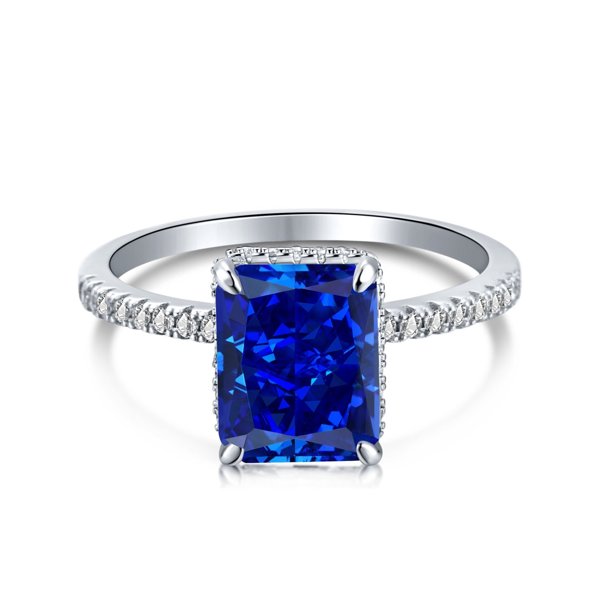 [Clover Jewelry]4.0 Karat luxuriöser Verlobungsring