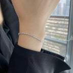 [Clover Jewelry]Elegantes Armband mit Smaragdschliff für den Alltag