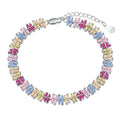 [Clover Jewelry]煌めく精巧なマルチカットパーティブレスレット