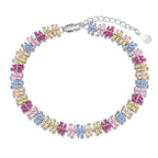 [Clover Jewelry]煌めく精巧なマルチカットパーティブレスレット