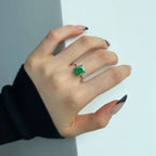 [Clover Jewelry]4.0 Karat luxuriöser Verlobungsring