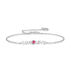 [Clover Jewelry]ロマンチックなハート型ラバーブレスレット