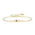 [Clover Jewelry]ロマンチックなハート型ラバーブレスレット