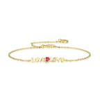 [Clover Jewelry]ロマンチックなハート型ラバーブレスレット