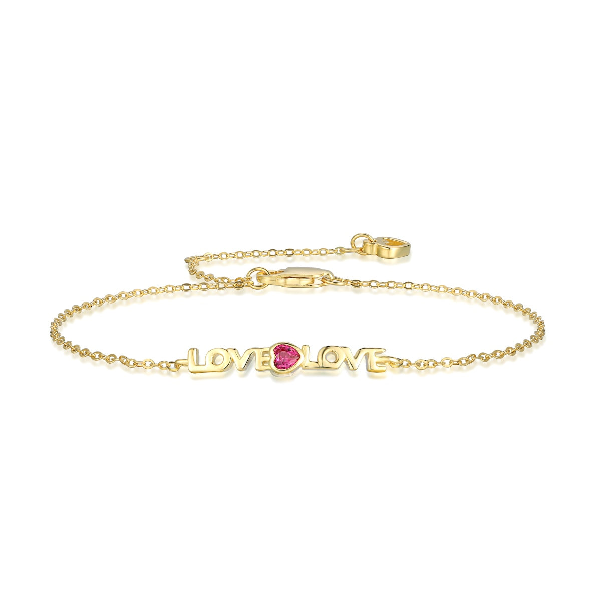 [Clover Jewelry]ロマンチックなハート型ラバーブレスレット