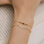 [Clover Jewelry]ロマンチックなハート型ラバーブレスレット