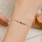 [Clover Jewelry]ロマンチックなハート型ラバーブレスレット