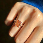 [Clover Jewelry]4.0 Karat luxuriöser Verlobungsring